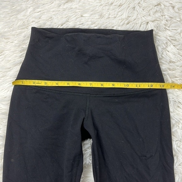 Lululemon Wunder Under Crop II (Roll Down) *Special Edition Black - Picture 5 of 8
